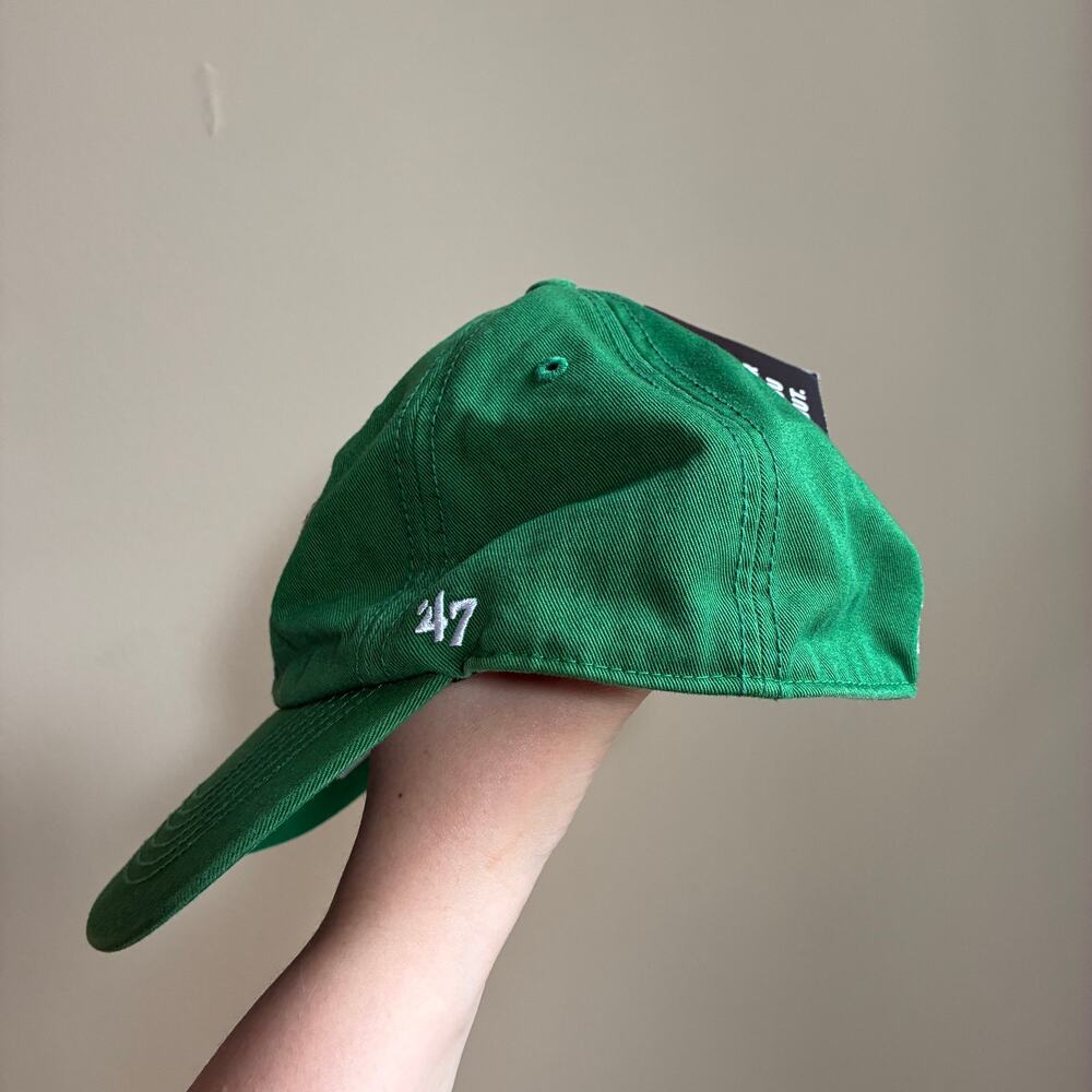 NWT Saskatchewan Roughriders '47 franchise fitted S green cap the rider store - Picture 6 of 9
